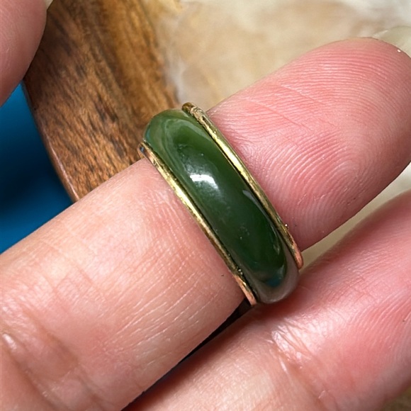 🖤Vtg Jade ring - Picture 5 of 11